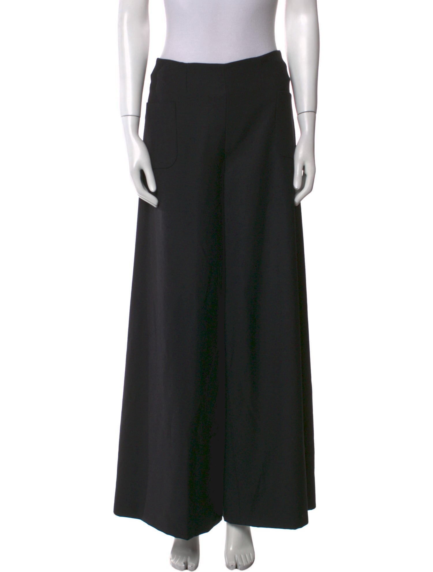 Osman Wool Wide Leg Pants