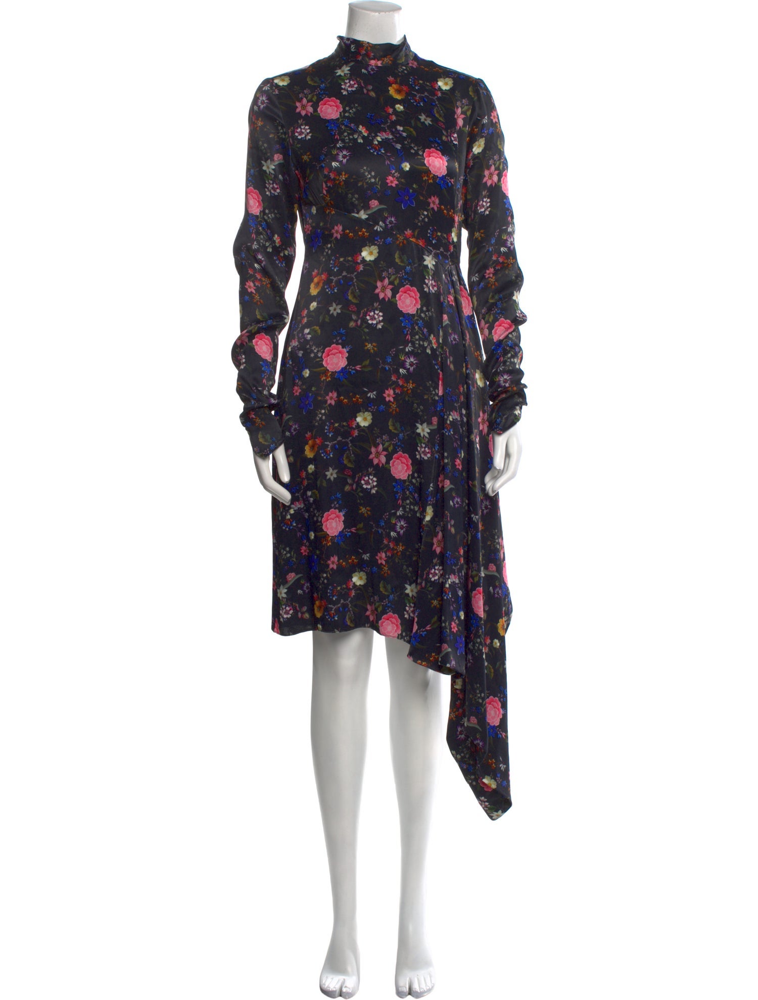 Osman Floral Print Long Dress
