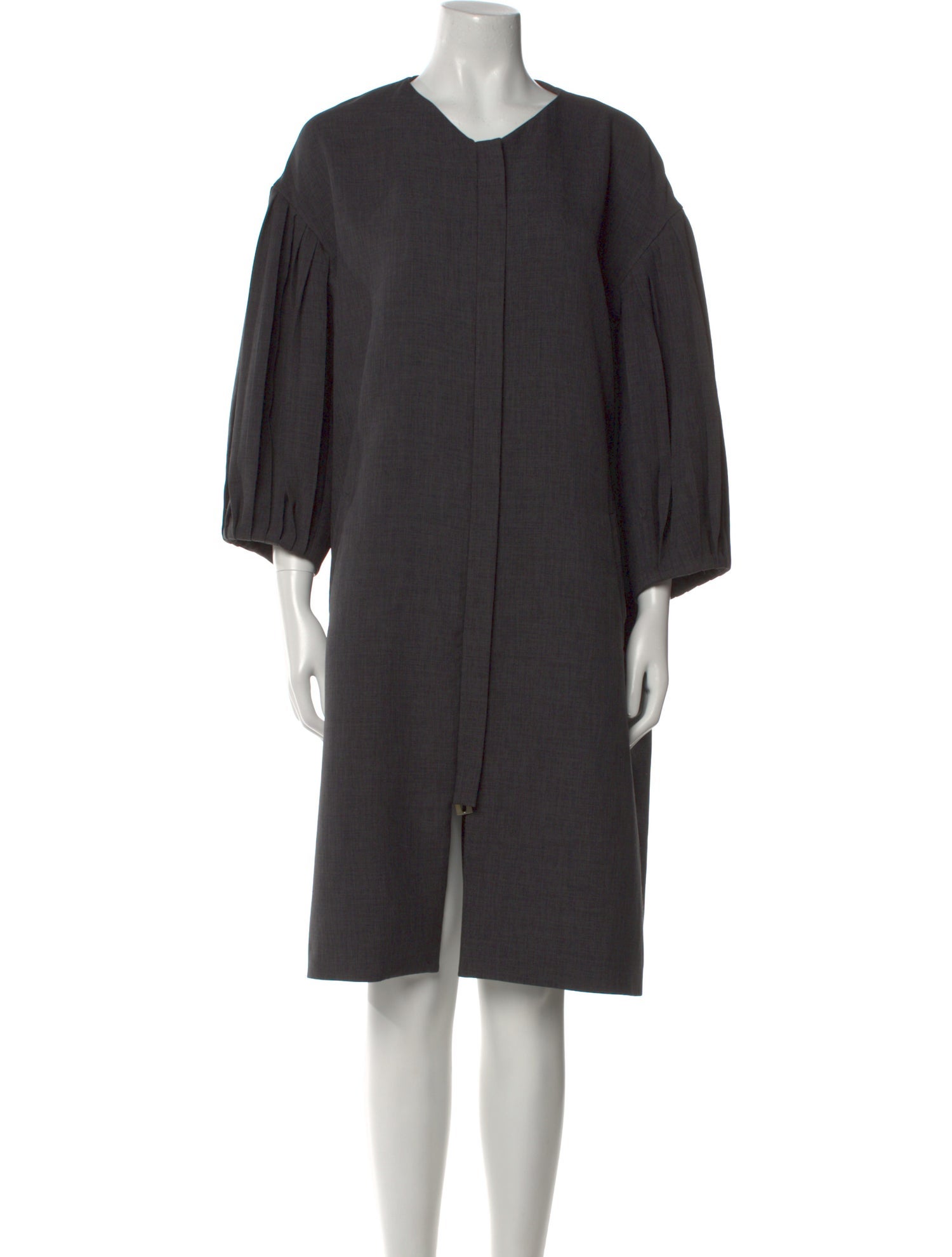 Osman Scoop Neck Knee-Length Dress