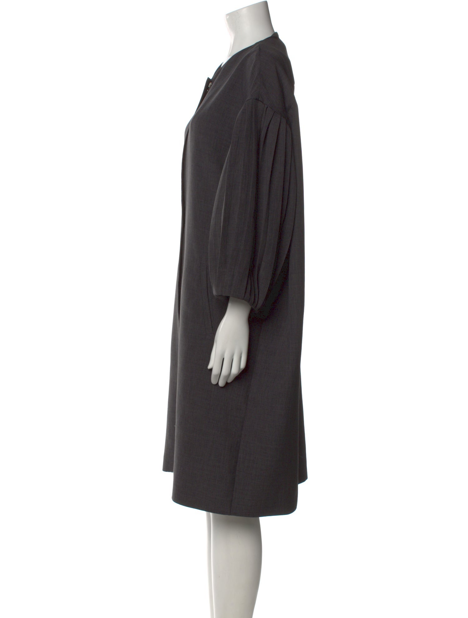 Osman Scoop Neck Knee-Length Dress