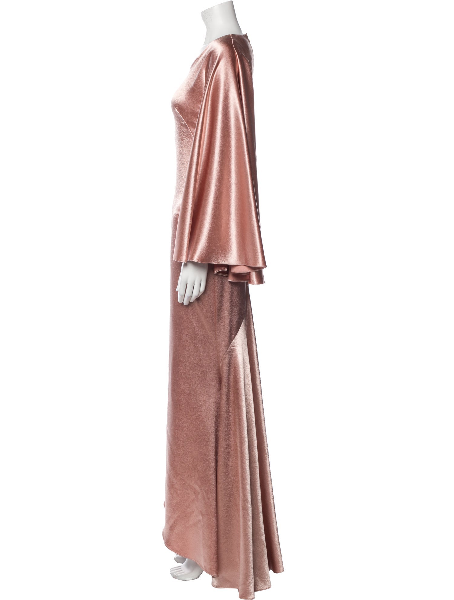 Osman Scoop Neck Long Dress