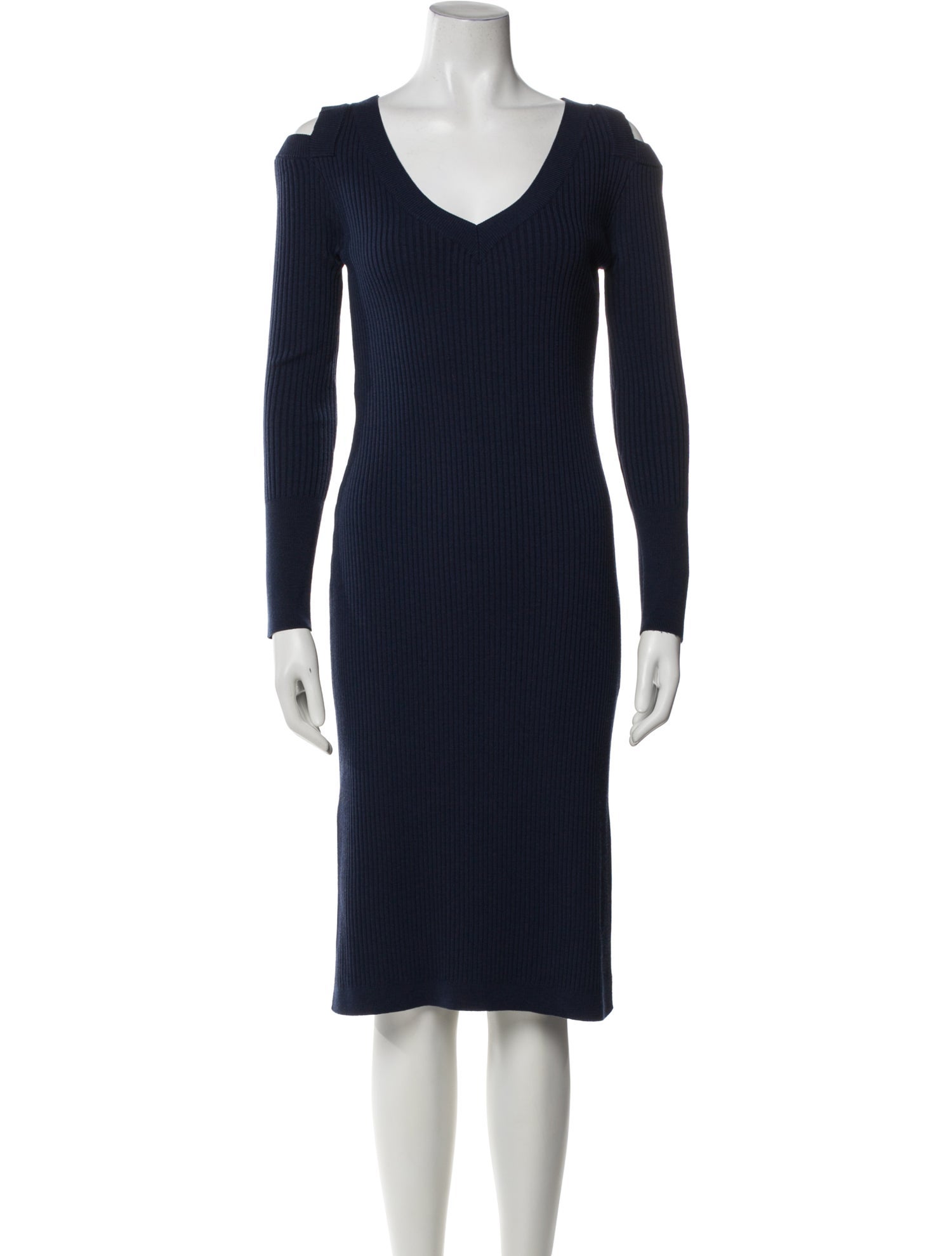 Osman Merino Wool Midi Length Dress