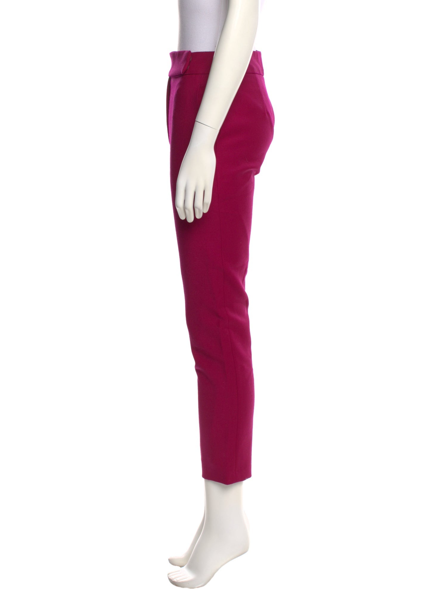 Osman Wool Straight Leg Pants