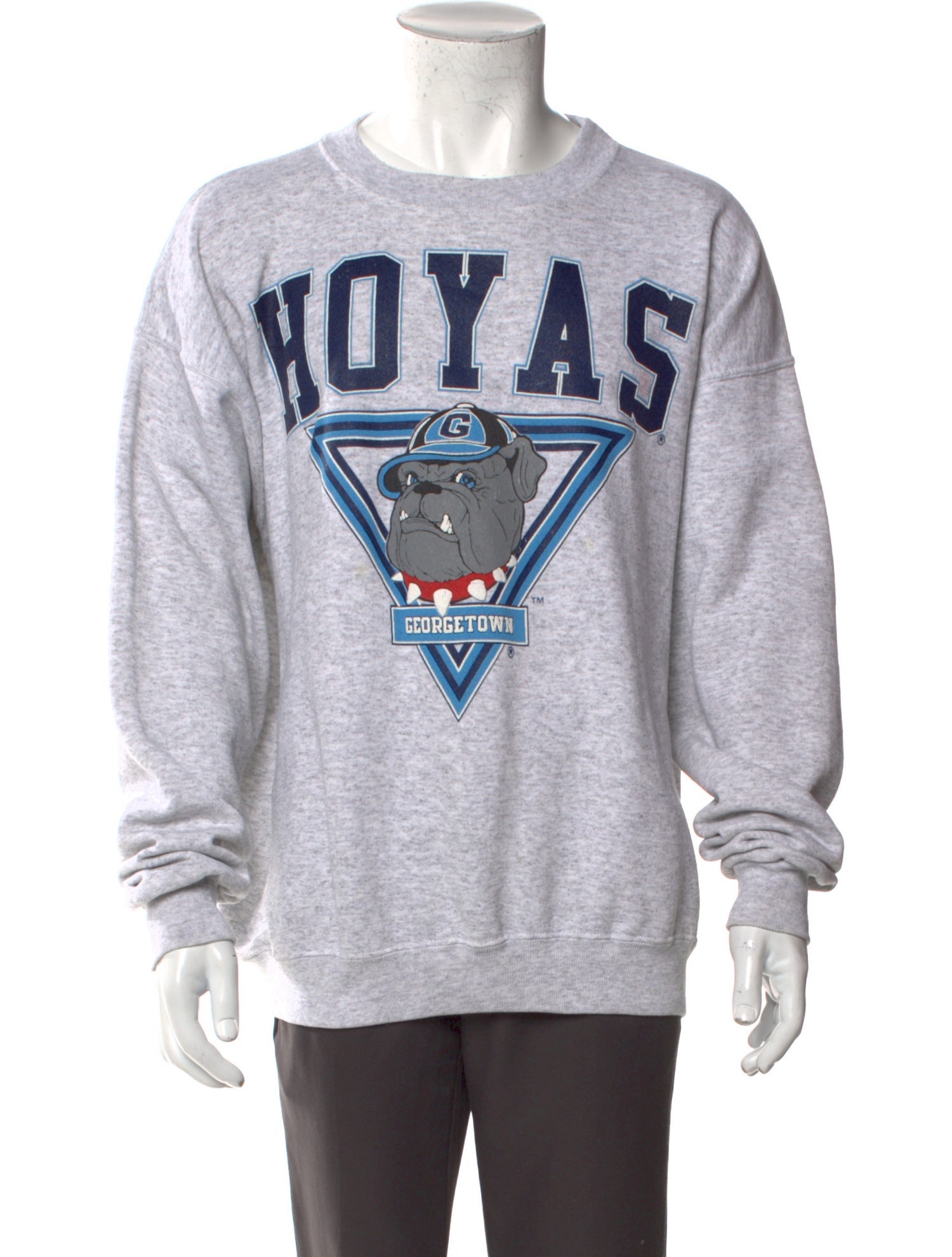 Sand Graphic Print Crew Neck Sweatshirt