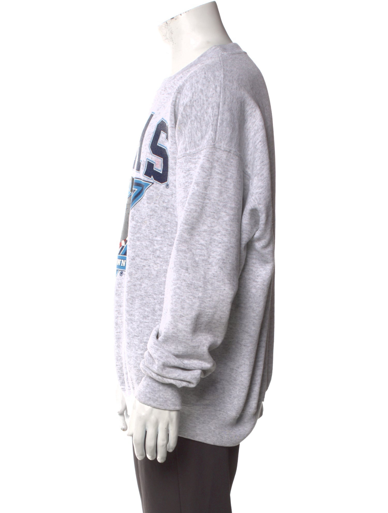 Sand Graphic Print Crew Neck Sweatshirt