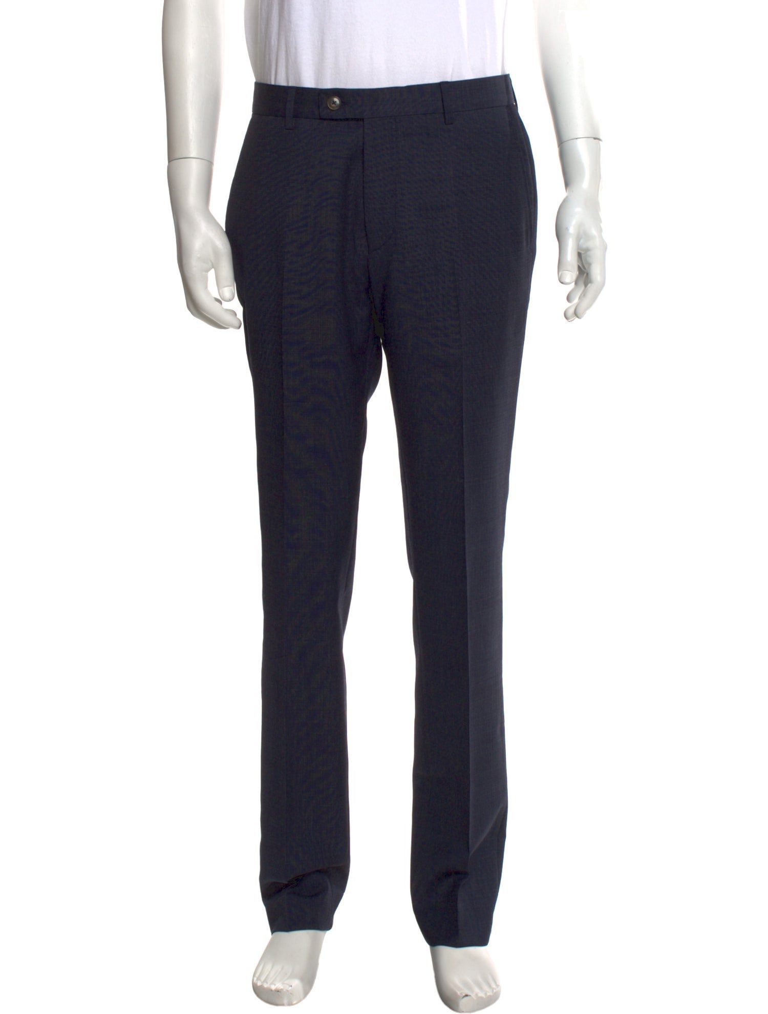 Sand Virgin Wool Dress Pants