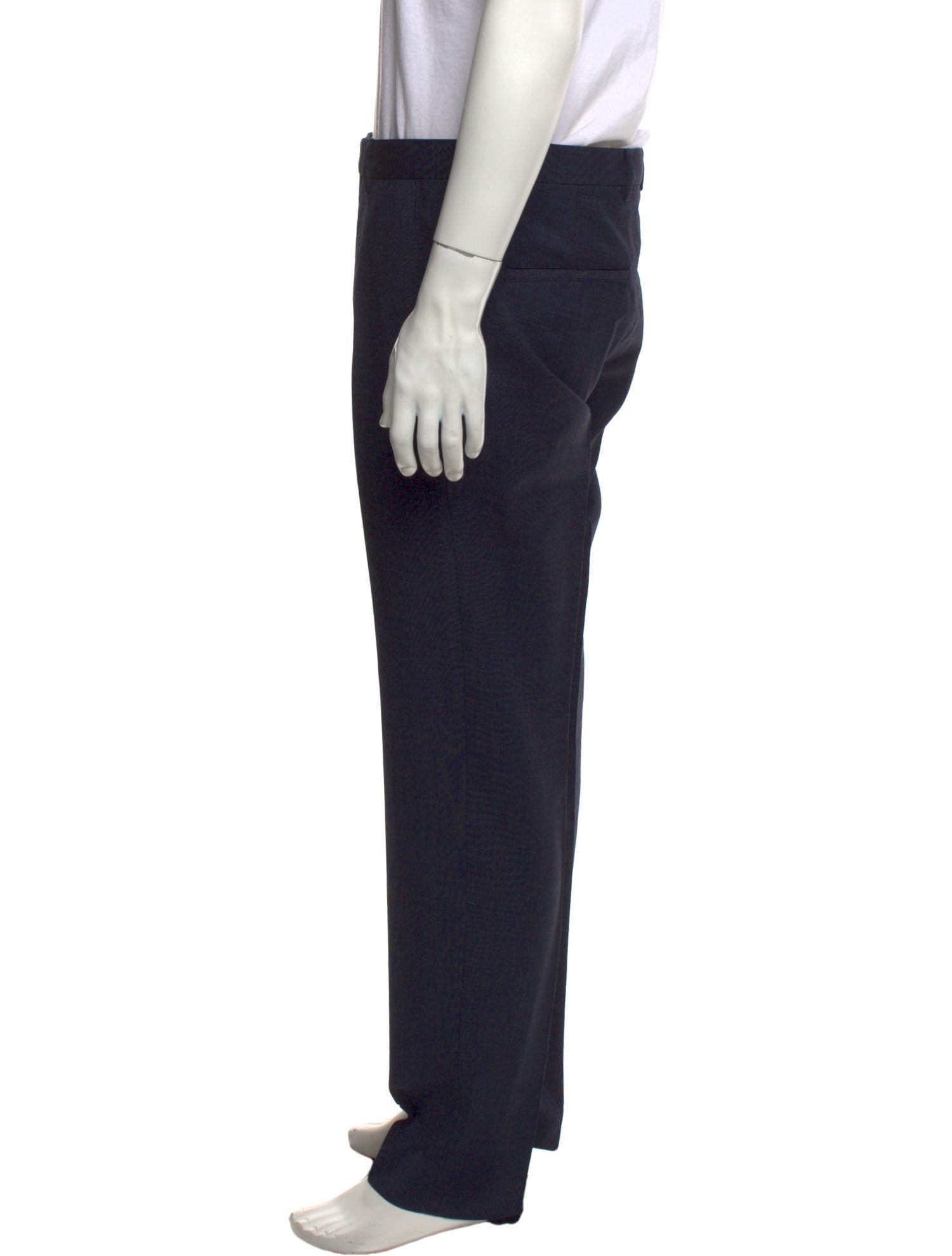 Sand Virgin Wool Dress Pants