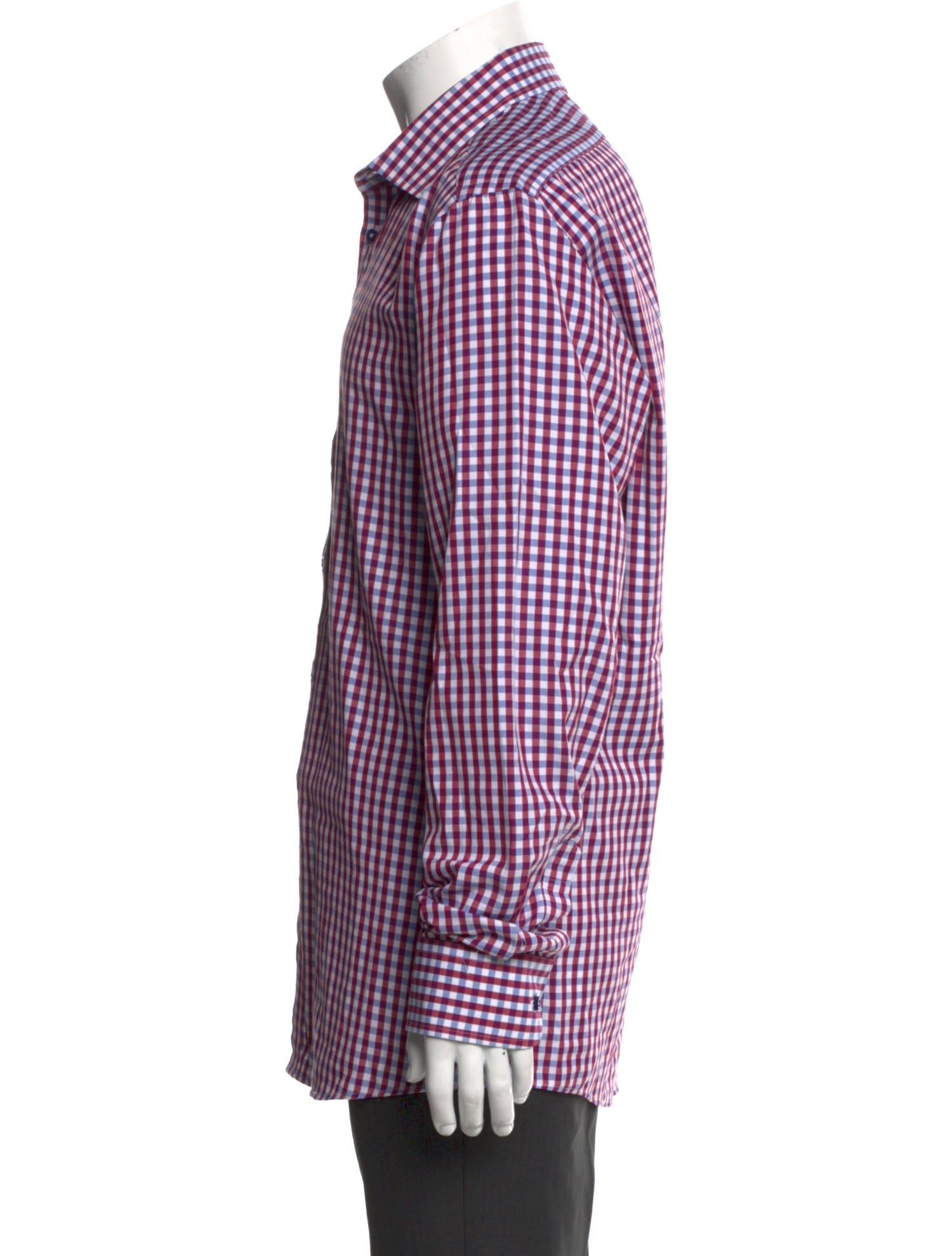 Sand Plaid Print Long Sleeve Shirt