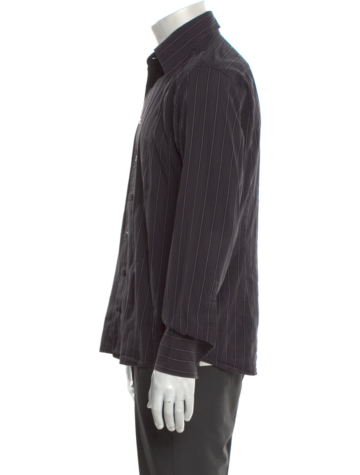 Sand Striped Long Sleeve Shirt