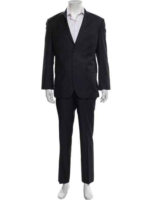 Sand Wool Two-Piece Suit