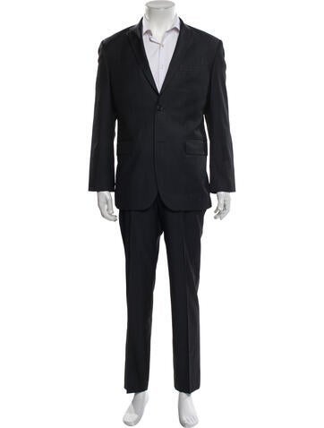 Sand Suiting Wool Two-Piece Suit M