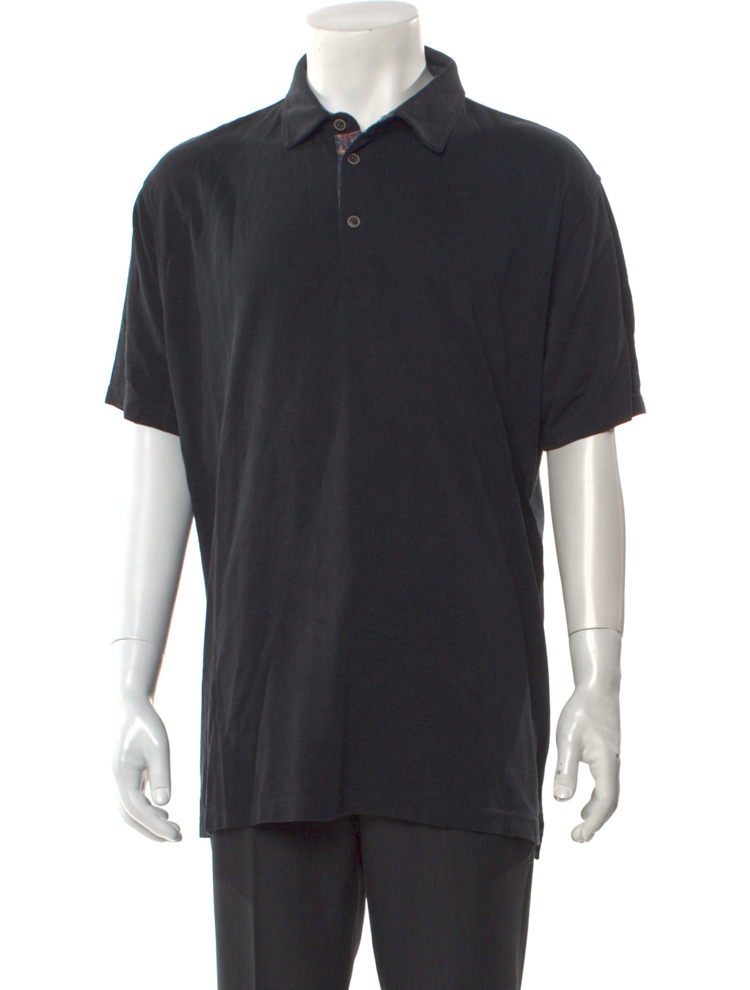 Sand Lynx V-Neck Polo Shirt