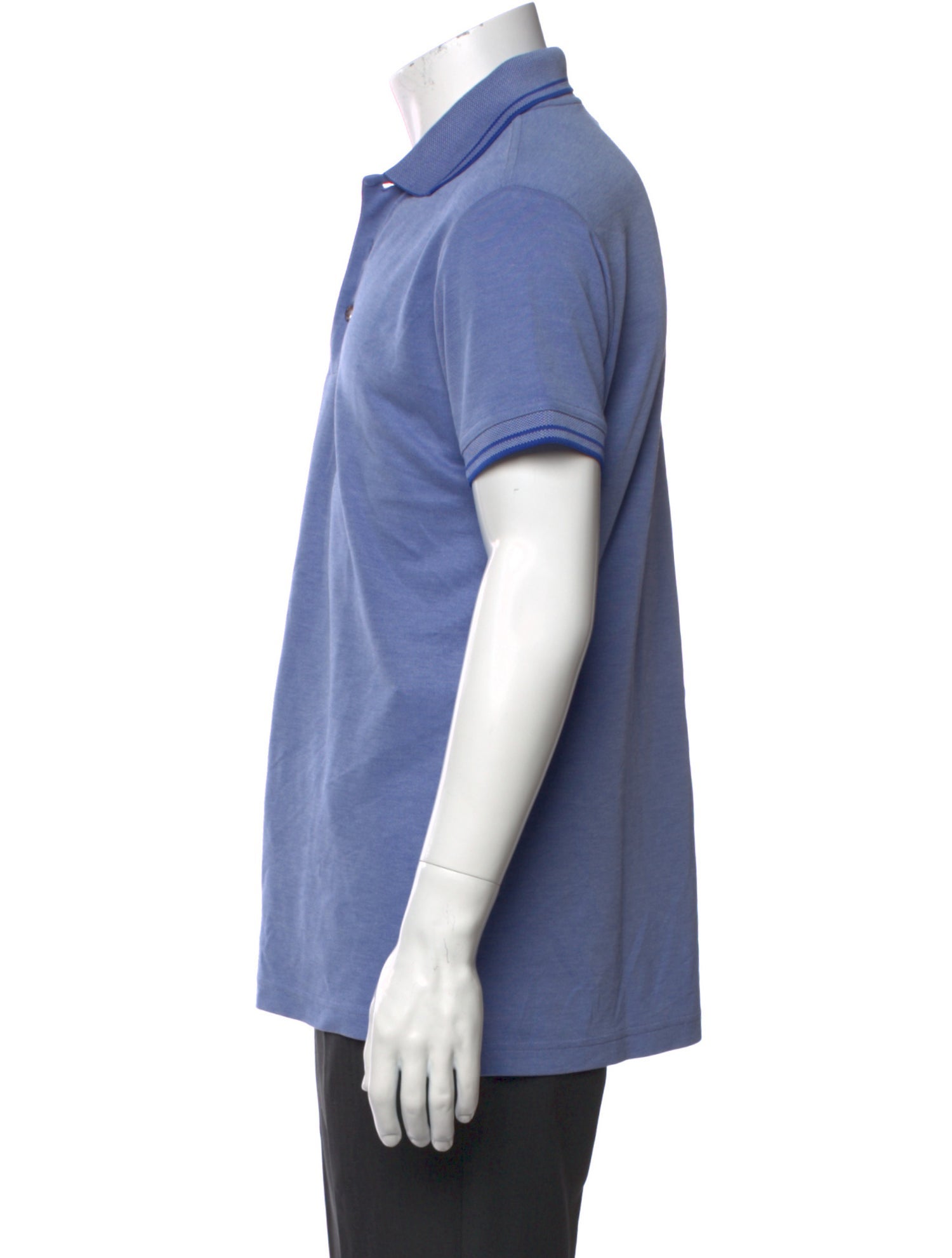 Sand V-Neck Short Sleeve Polo Shirt