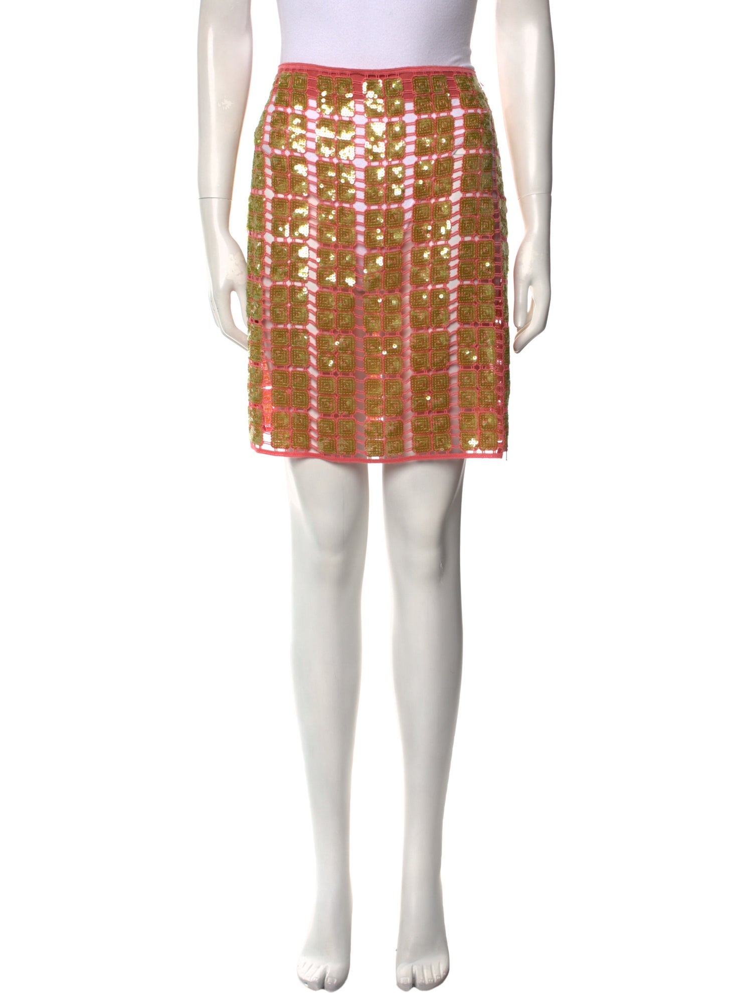 Zankov Patterned Mini Skirt w/ Tags