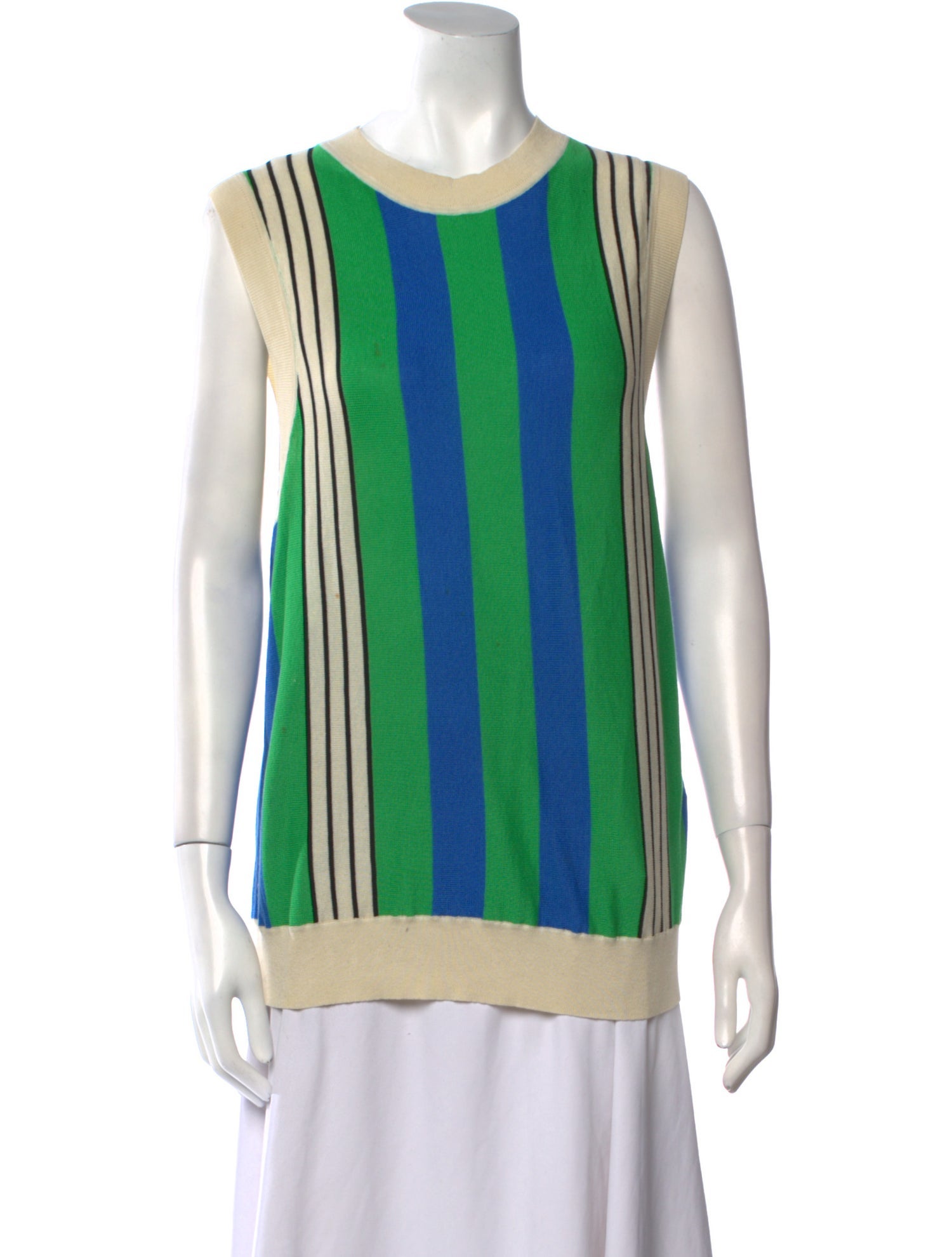 Zankov Striped Crew Neck Sweater