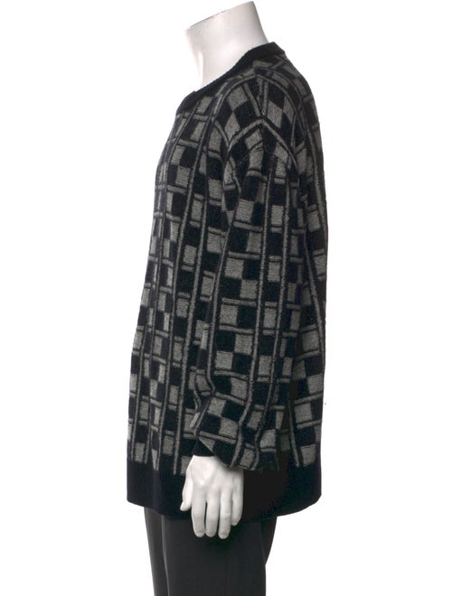 Zankov Merino Wool Plaid Print Pullover