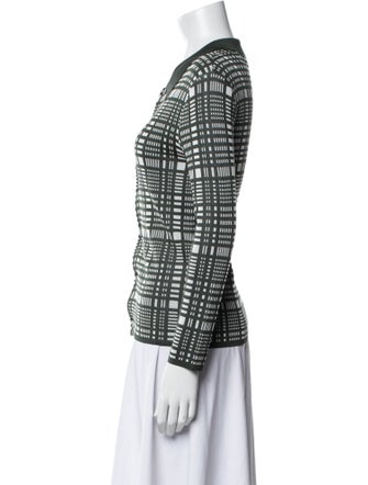 Zankov Printed Long Sleeve Button-Up Top