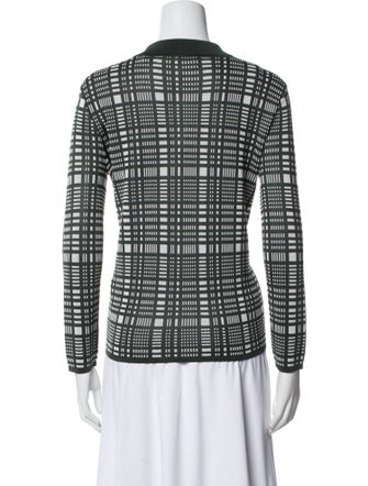 Zankov Printed Long Sleeve Button-Up Top