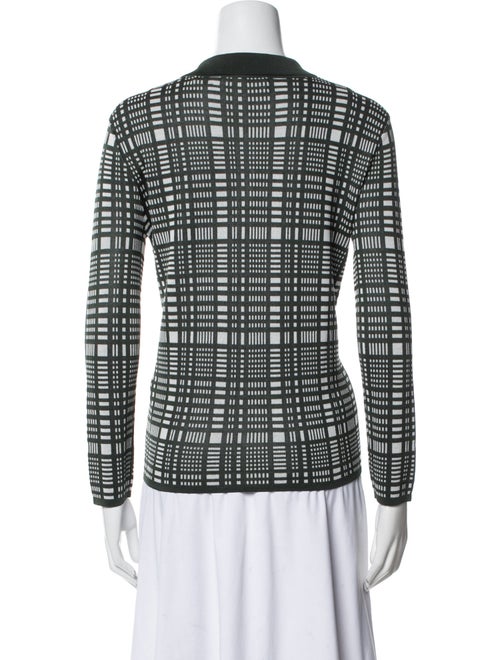 Zankov Printed Long Sleeve Button-Up Top