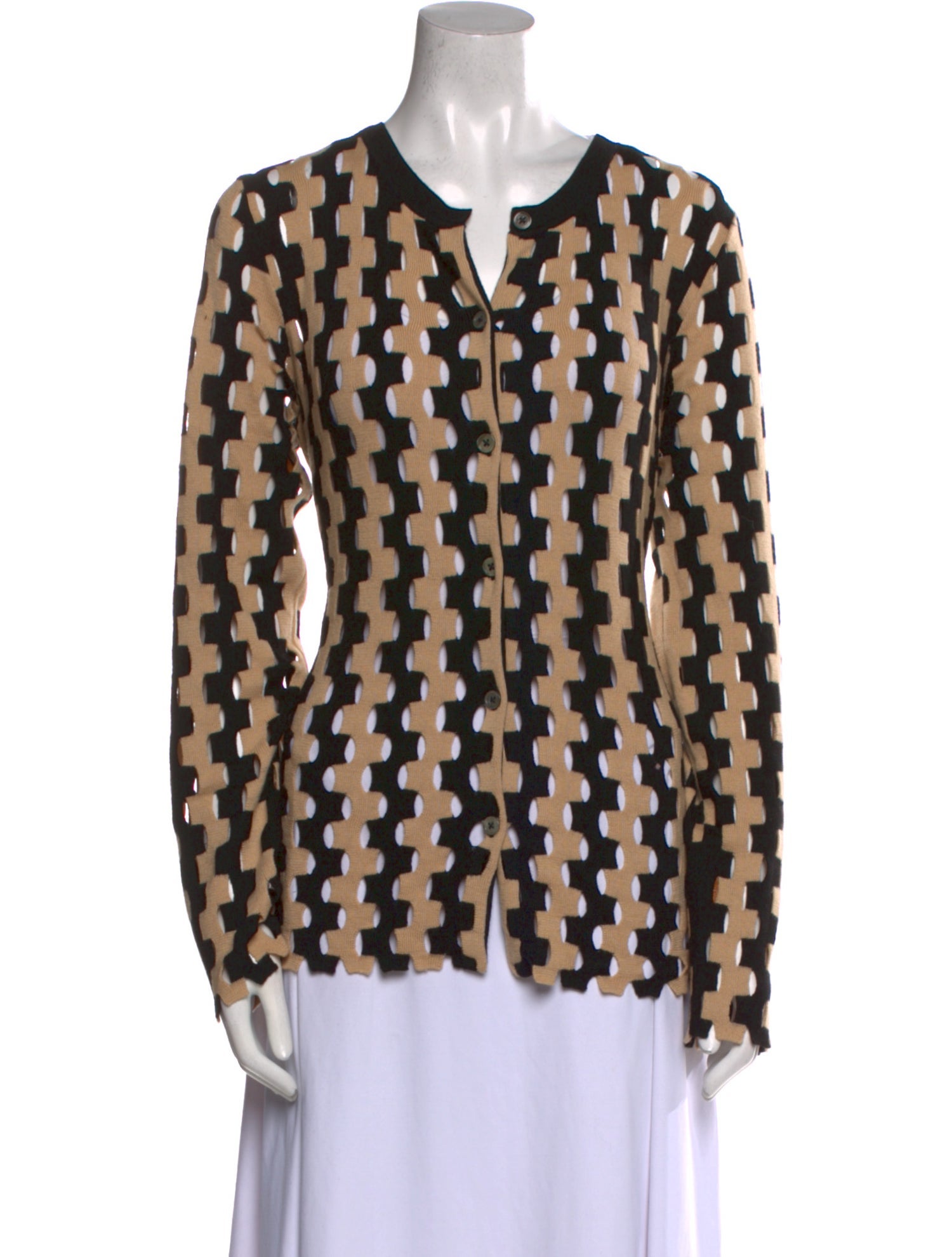 Zankov Merino Wool Printed Sweater