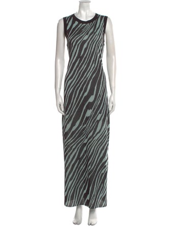 Zankov Striped Long Dress
