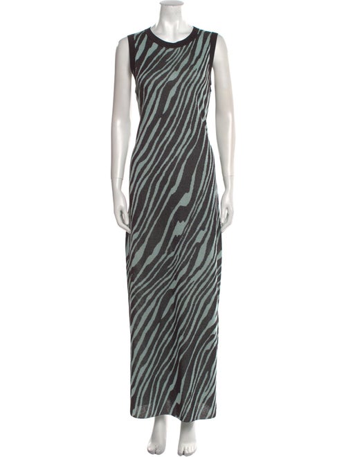 Zankov Striped Long Dress