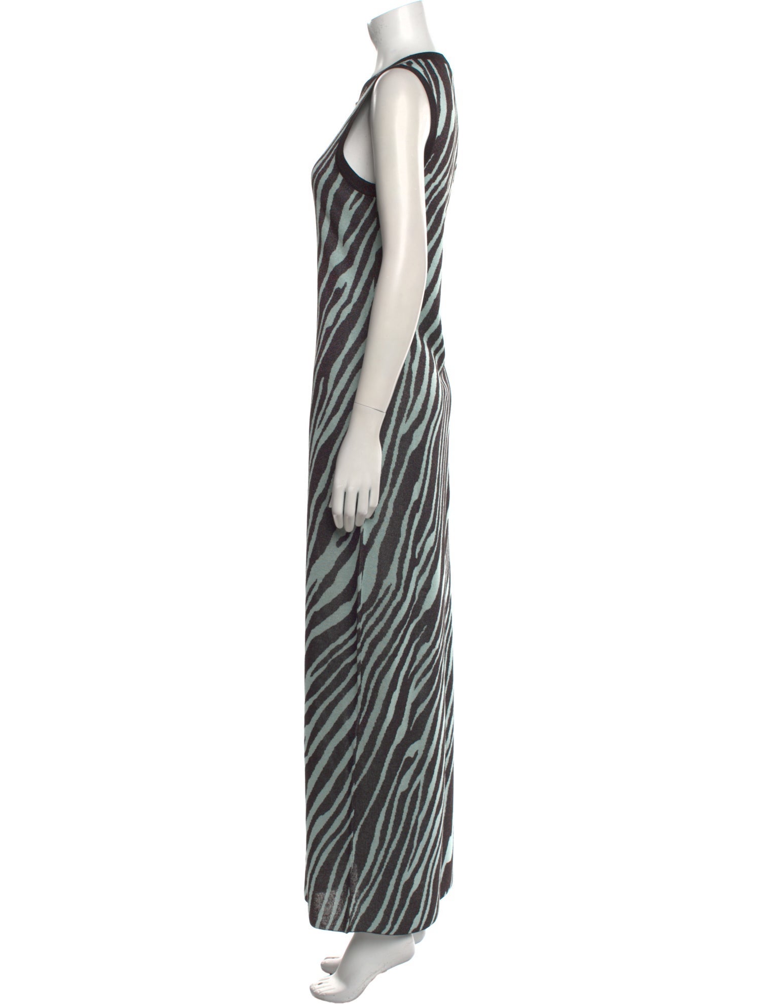 Zankov Striped Long Dress