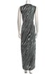 Zankov Striped Long Dress