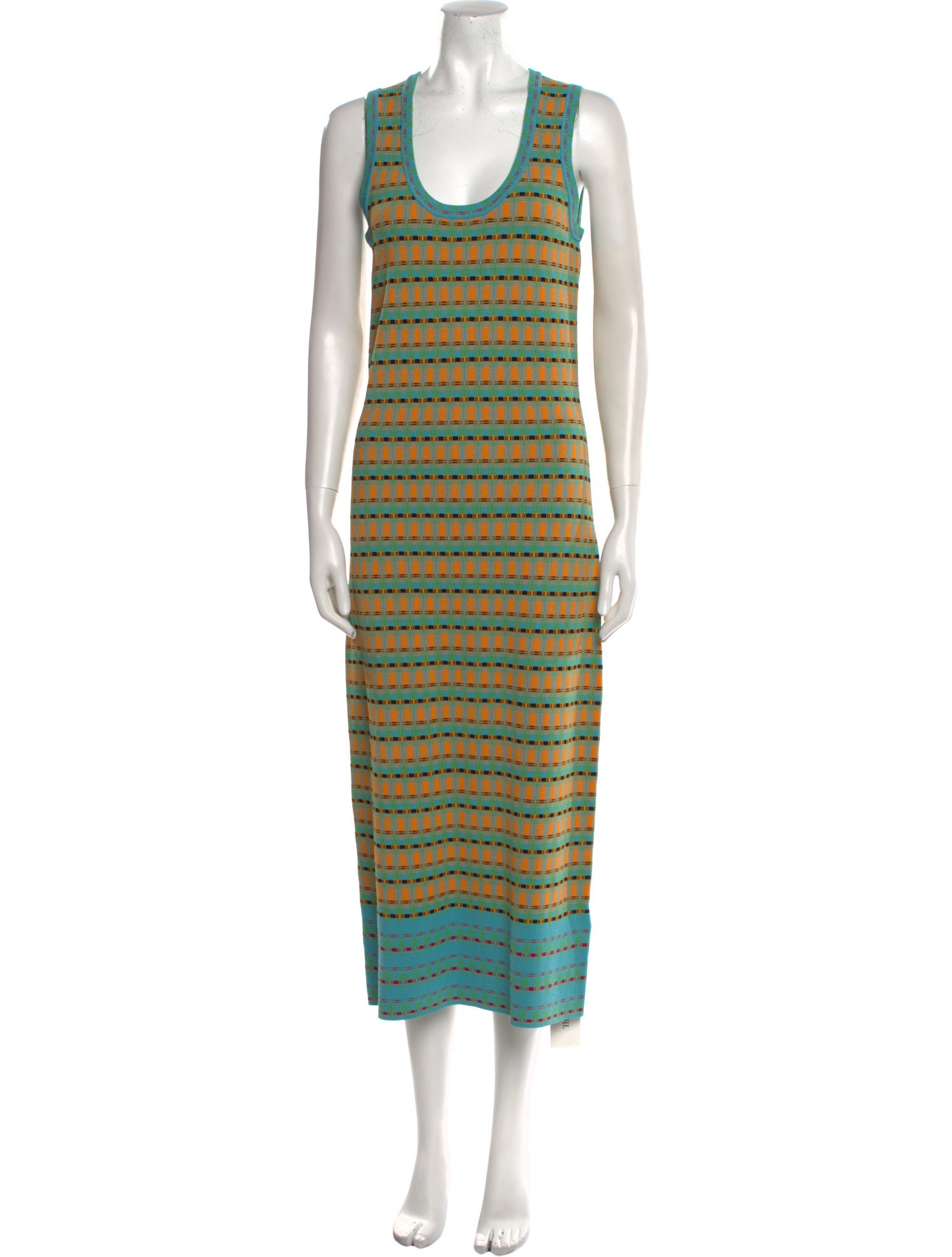 Zankov Striped Long Dress