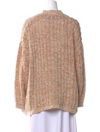 Zankov Plaid Print V-Neck Sweater