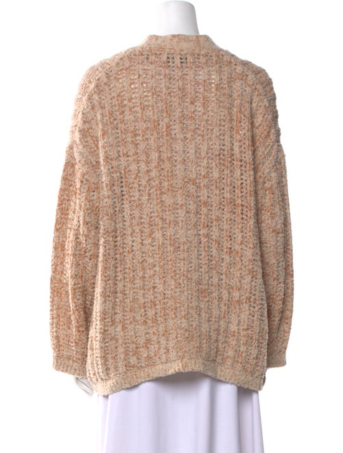 Zankov Plaid Print V-Neck Sweater