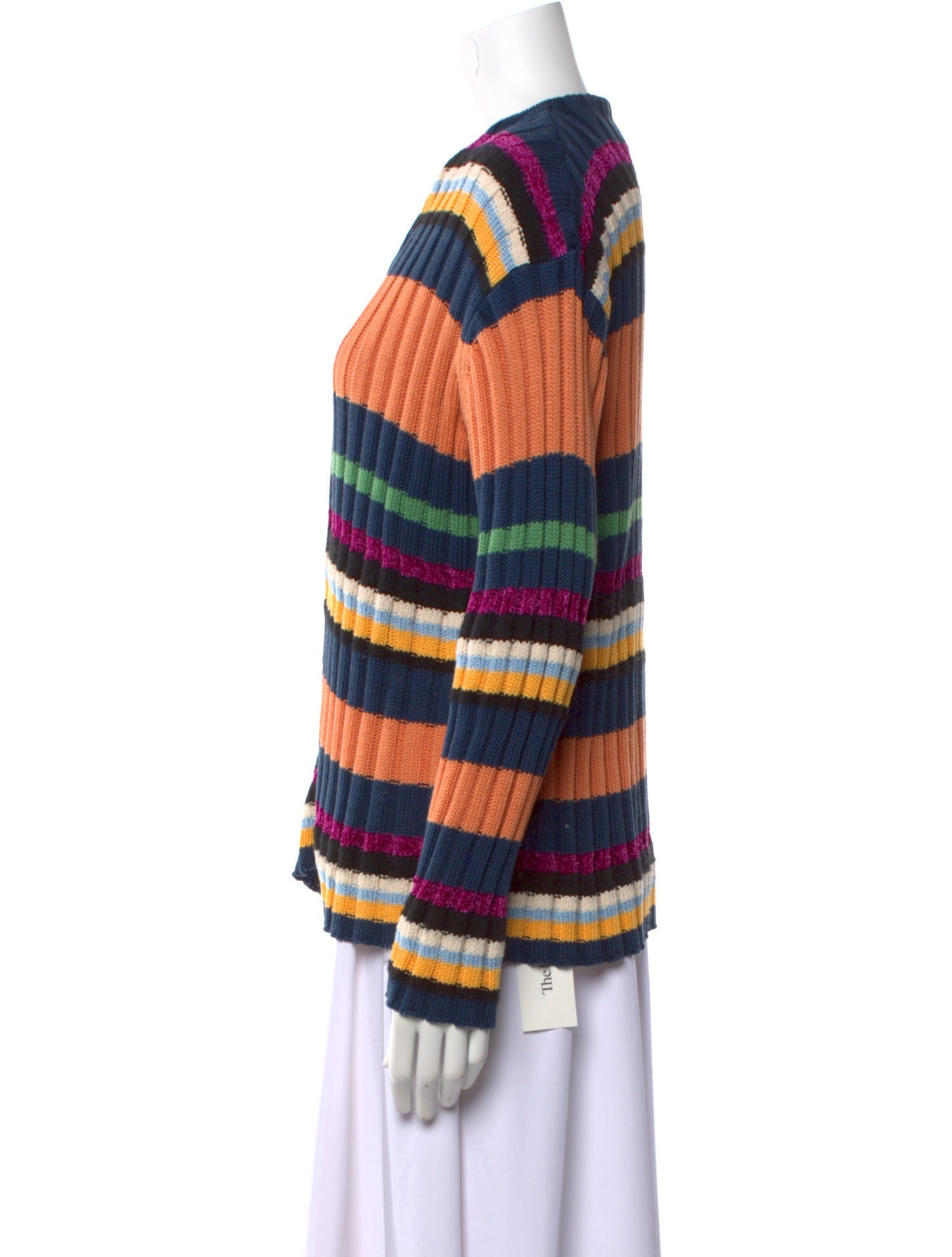 Zankov Striped V-Neck Sweater