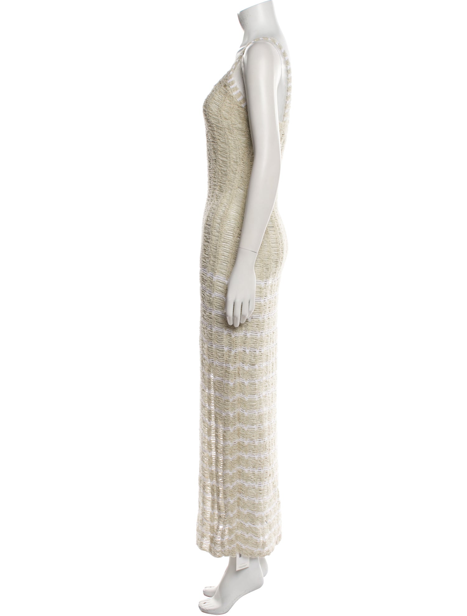 Zankov Scoop Neck Long Dress