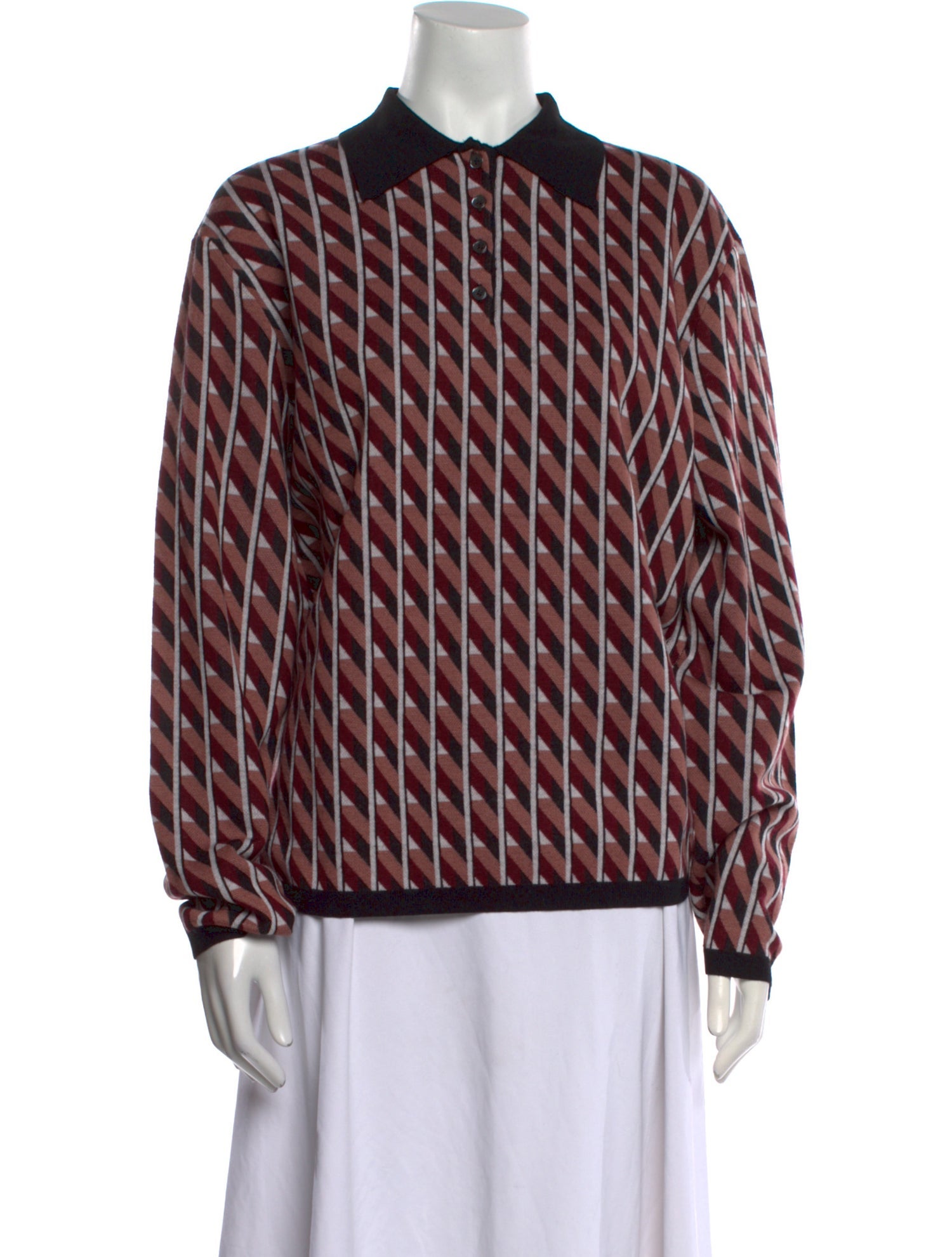 Zankov Merino Wool Patterned Sweater