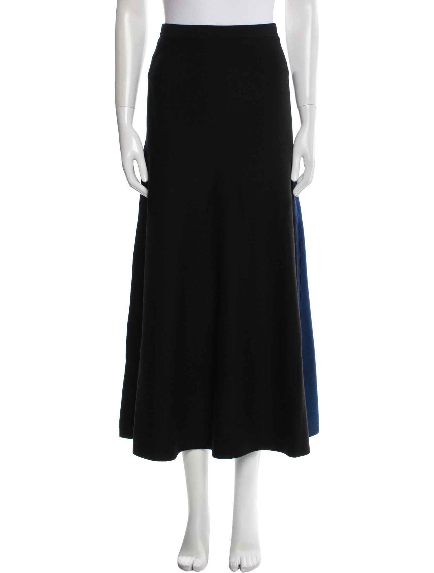 Zankov Wool Midi Length Skirt