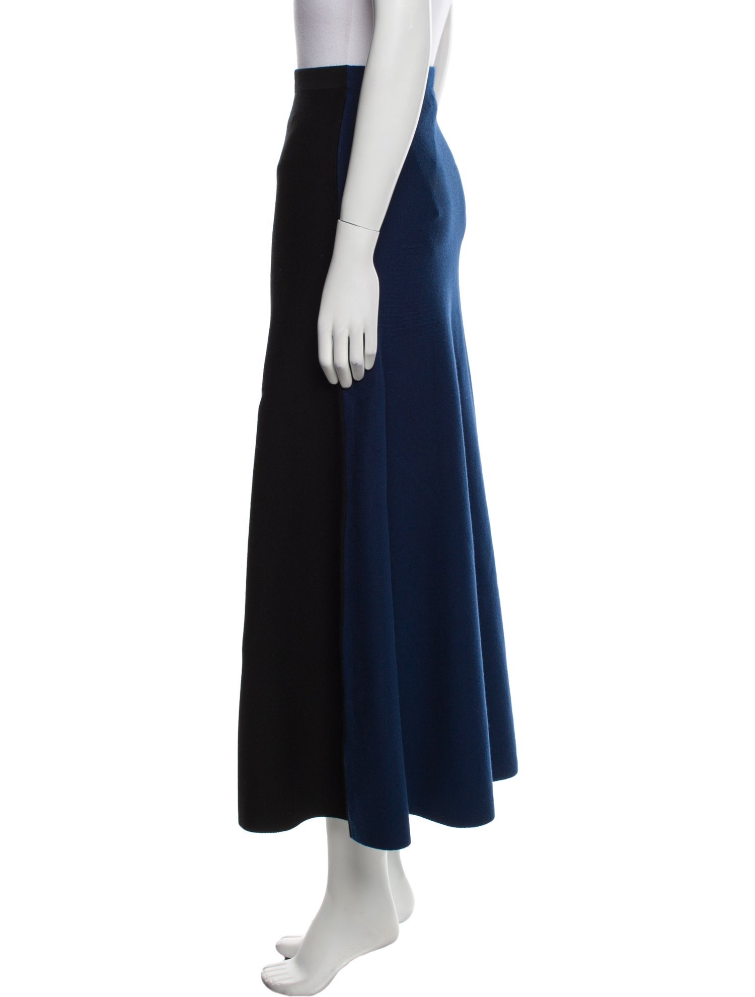 Zankov Wool Midi Length Skirt