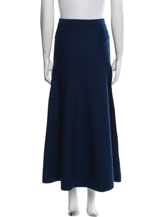 Zankov Wool Midi Length Skirt