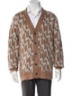Zankov Printed V-Neck Cardigan