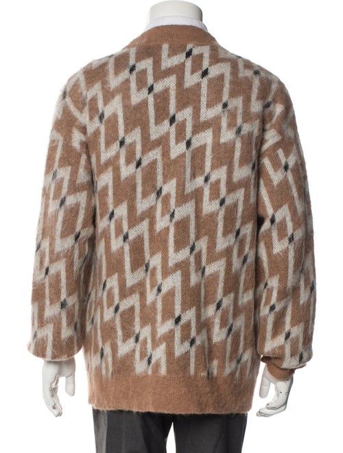 Zankov Printed V-Neck Cardigan