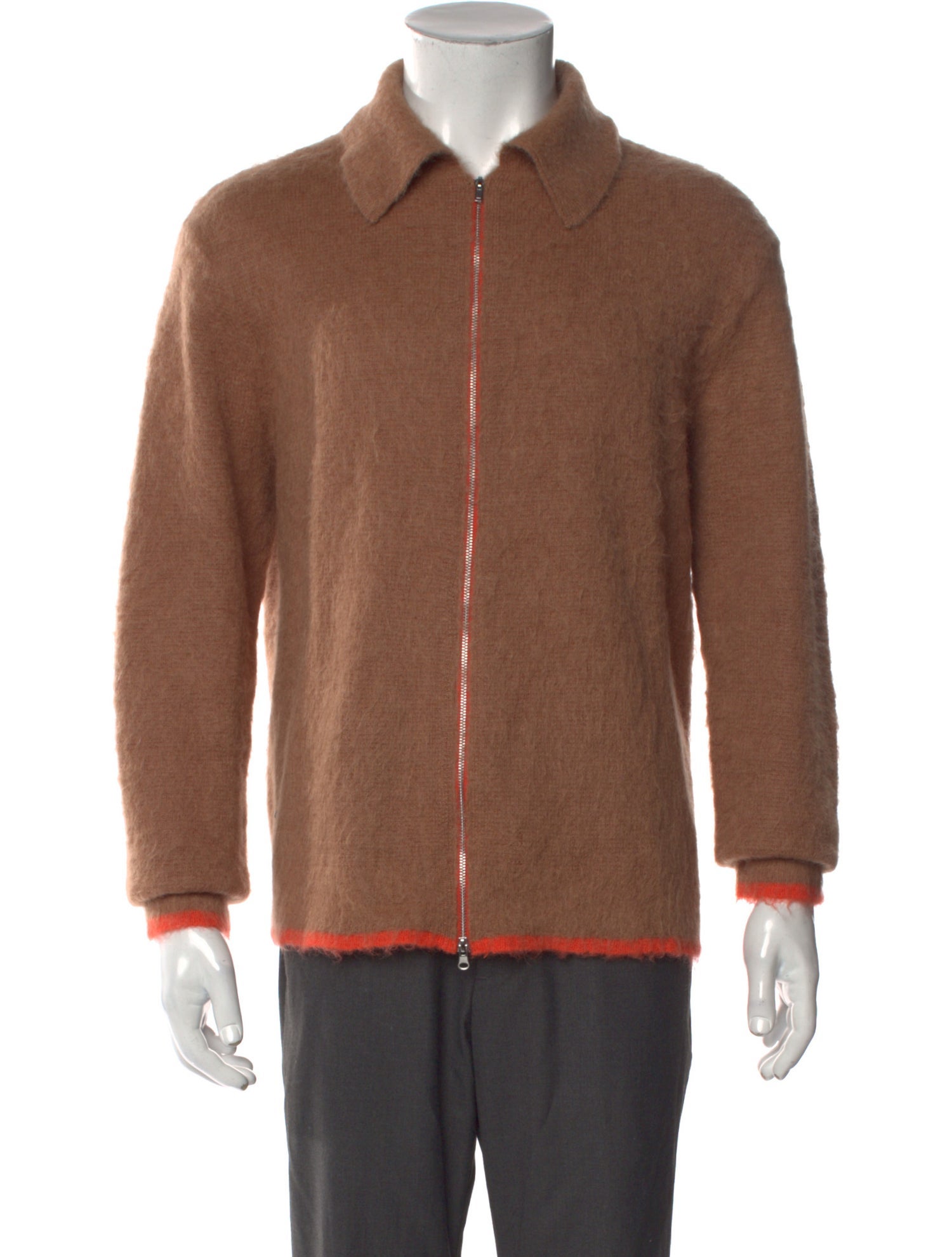 Zankov Collar Long Sleeve Cardigan