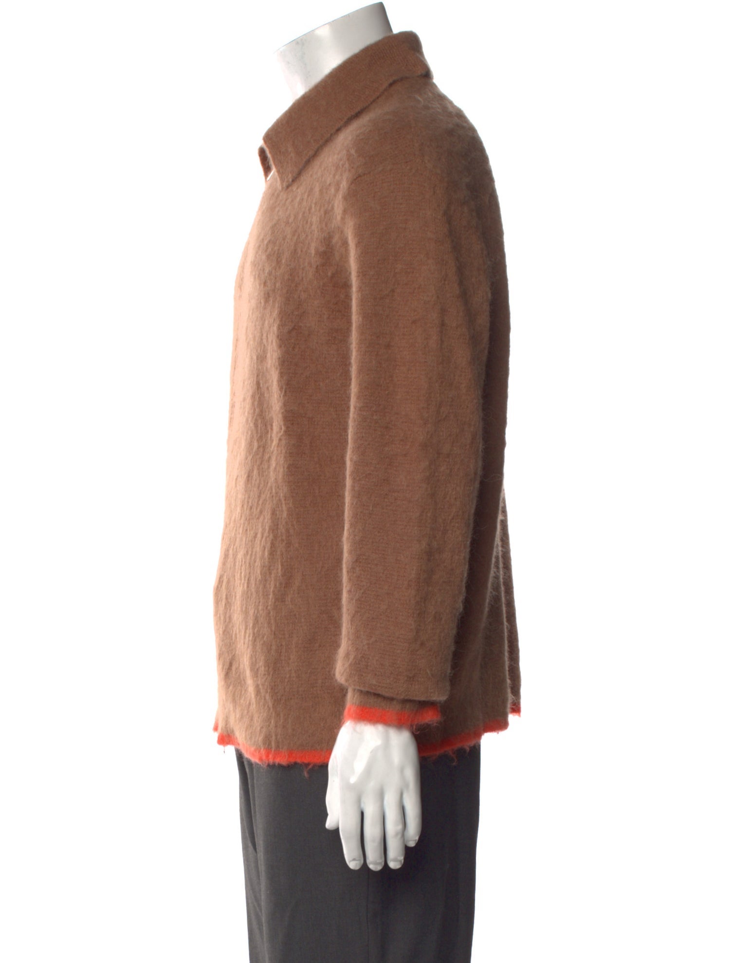 Zankov Collar Long Sleeve Cardigan