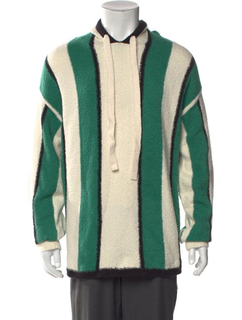 Zankov Striped Crew Neck Hoodie