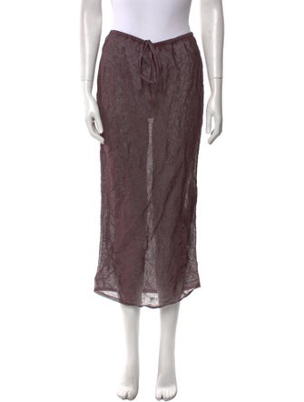 Zankov Midi Length Skirt