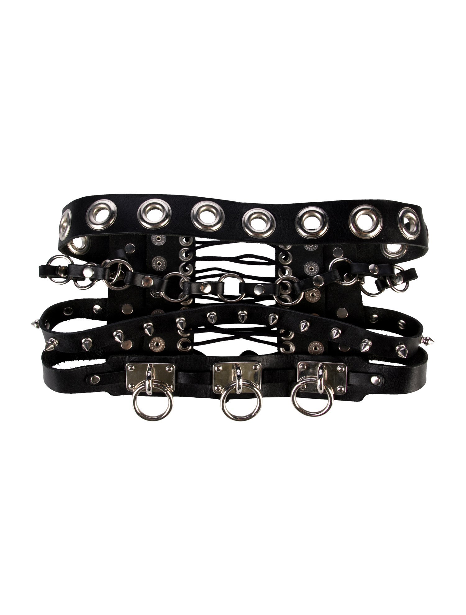 Zana Bayne Skinny Leather Waist Belt