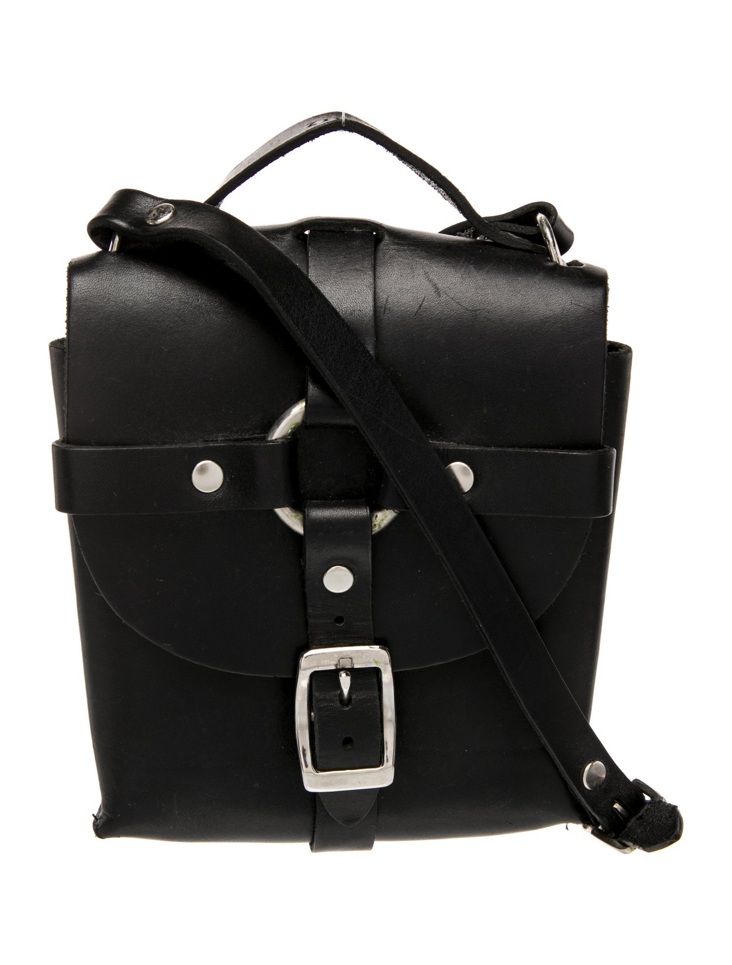 Zana Bayne Leather Top Handle Bag