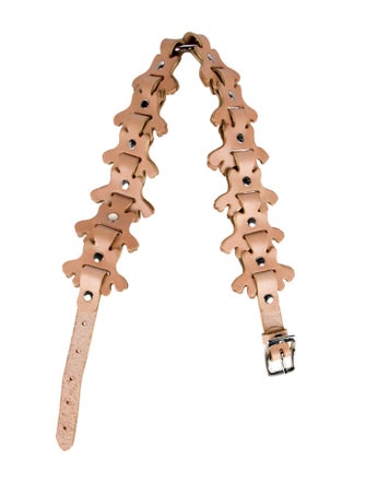 Zana Bayne Skinny Leather Waist Belt