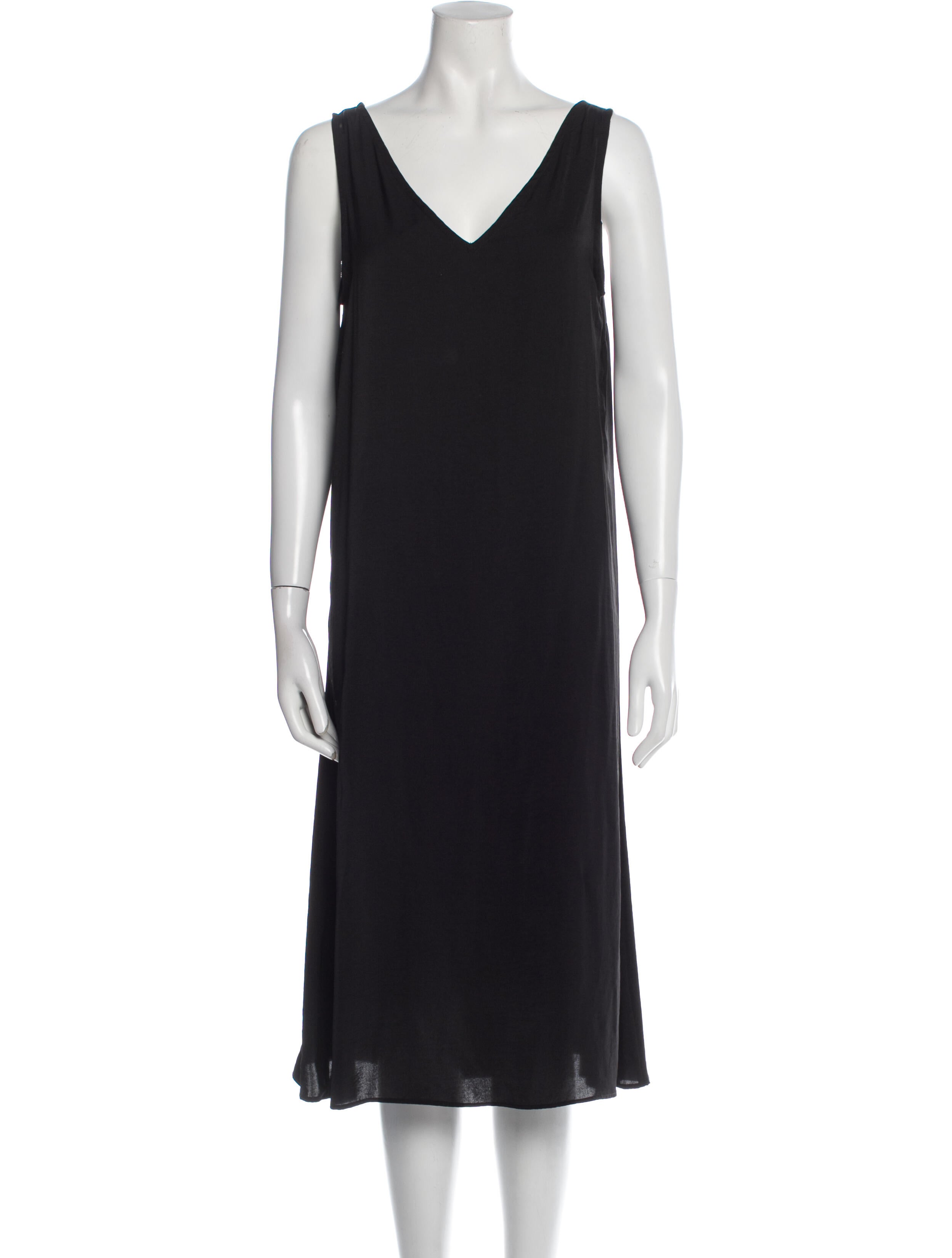 Zayan The Label V-Neck Midi Length Dress