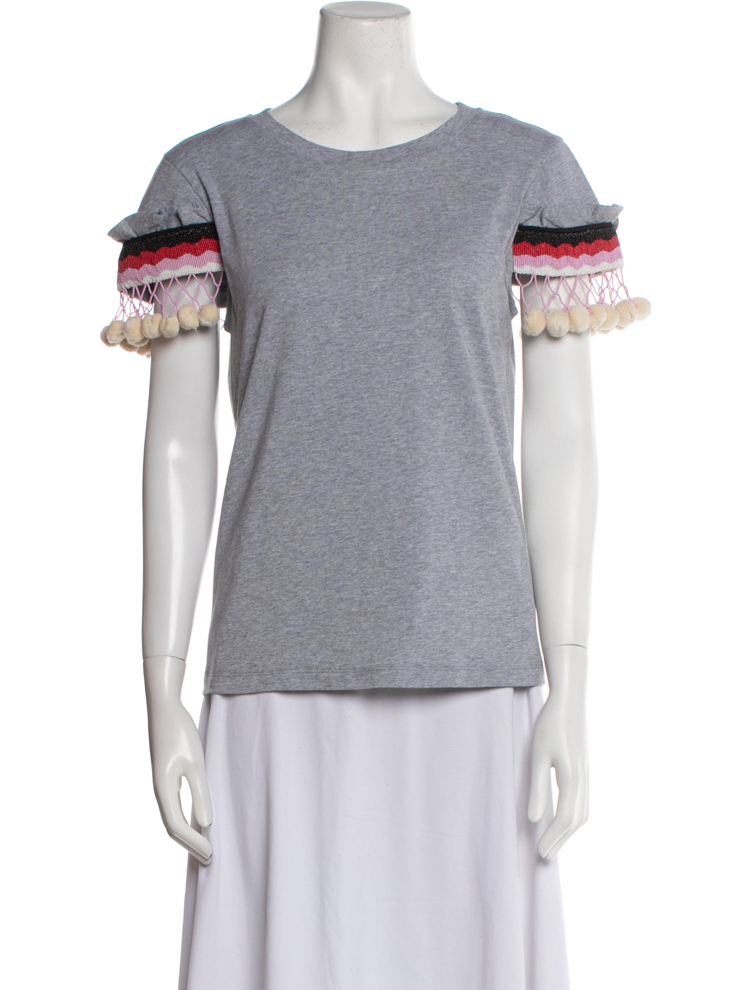 Zayan The Label Crew Neck Short Sleeve T-Shirt