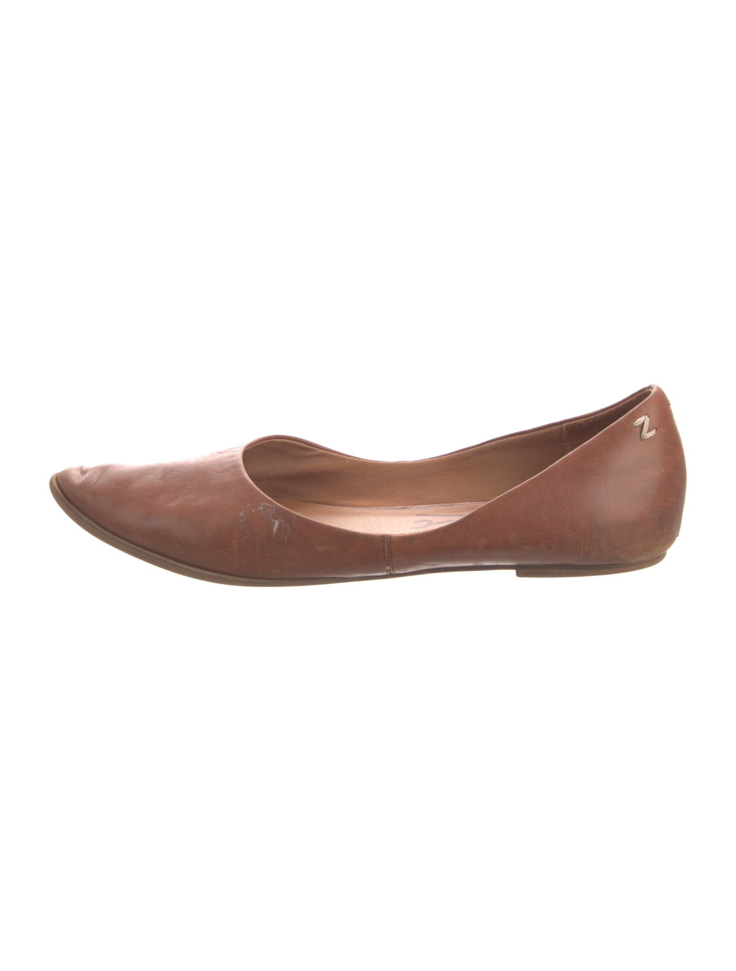 Zodiac Leather Ballet Flats