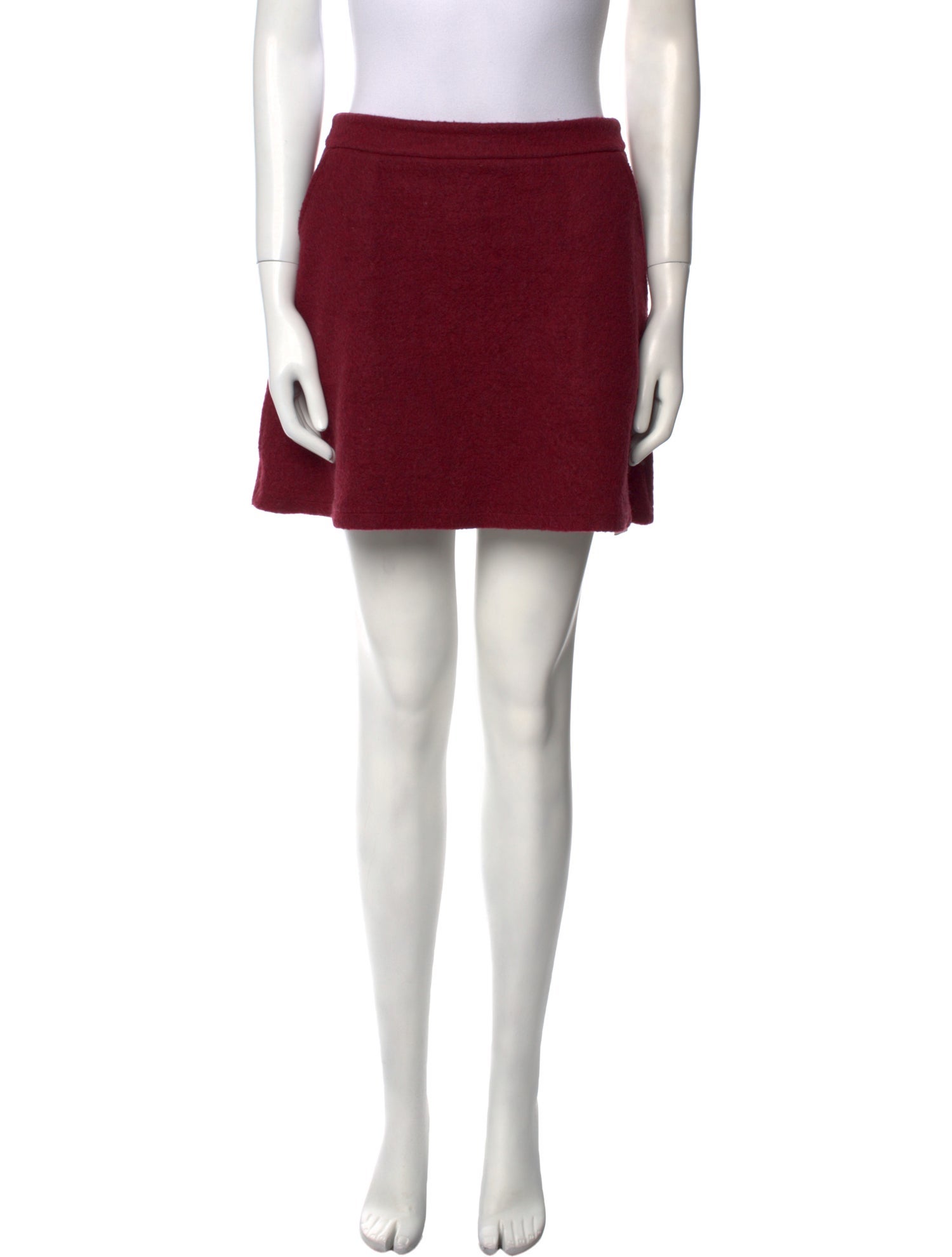 Être Cécile Virgin Wool Mini Skirt